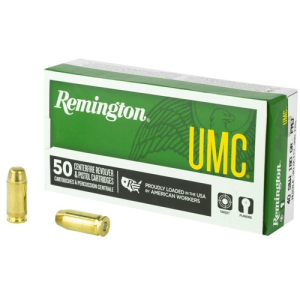 REMINGTON UMC 40 S&W 180gr MC Ammunition | 50 Rounds