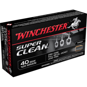 WINCHESTER AMMO 40 SW Super Clean 120Gr Full Metal Jacket 50rd