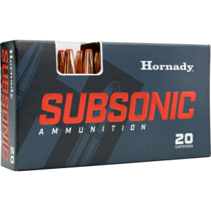 HORNADY Subsonic 45-70 Govt 410gr Sub X Ammunition | 20 Rounds