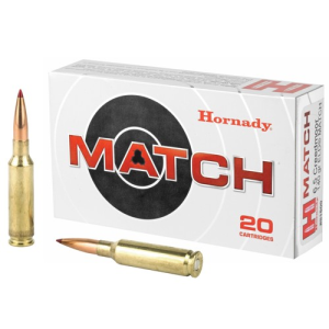 HORNADY MATCH 6.5 Creedmoor 140Gr ELD-M Brass Rifle Ammunition | 20 Rounds