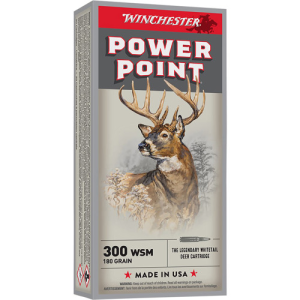 WINCHESTER AMMO 300 WSM 180Gr SuperX Power-Point 20rd