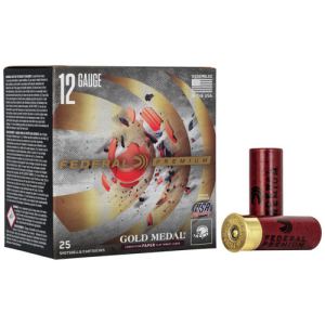 FEDERAL AMMO 12Ga Gold Medal 2-3/4" 1oz 1290 FPS 8 25rd