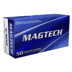 MAGTECH 357 Mag 158Gr FMJ Flat 50rd