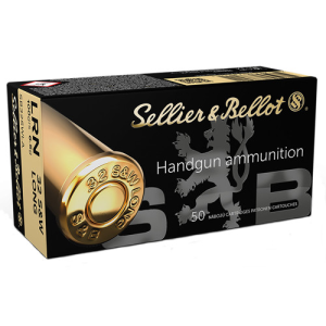 SELLIER BELLOT 32 S&W Long 100gr Lead Round Nose Ammunition | 50 Rounds