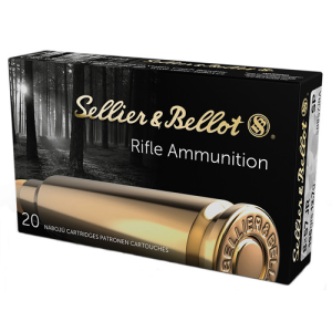 SELLIER BELLOT SB857JRA Rifle 8x57mm JR 196 gr Soft Point Ammunition | 20 Rounds