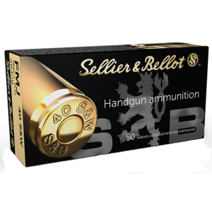 SELLIER BELLOT 40 S&W 180gr Full Metal Jacket Ammunition | 50 Rounds