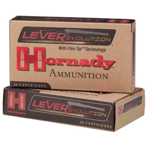 HORNADY LEVERevolution 444 Marlin 265Gr FTX Brass Rifle Ammunition | 20 Rounds