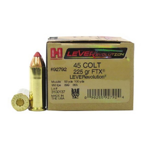 HORNADY 45 Colt 225 gr FTXA(R) LEVERevolutionA(R)