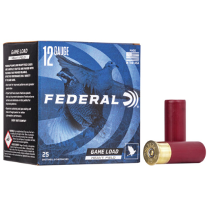 FEDERAL AMMO Game Load 12 Gauge 2-3/4" 1-1/8oz #7.5 Game-Shok Shotgun Ammunition | 25 Rounds