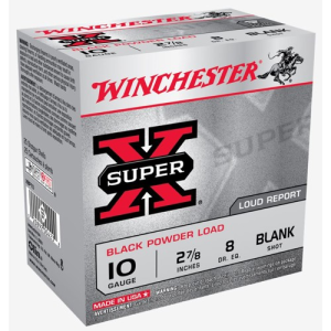 WINCHESTER AMMO Super-X 10 Gauge 2-7/8" 8 DR. EQ. Blank