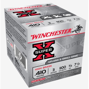 WINCHESTER AMMO 410Ga SuperX High Brass 3" 7-1/2Shot 25rd