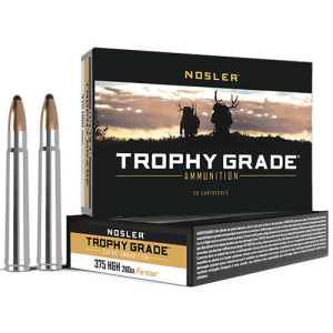 NOSLER 375 H&H 260Gr Partition 20rd