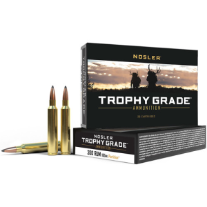 NOSLER Trophy Grade 300 RUM 165gr Partition Ammunition | 20 Rounds