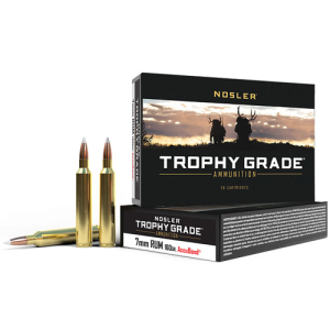 NOSLER 7mm RUM 160Gr AccuBond 20rd