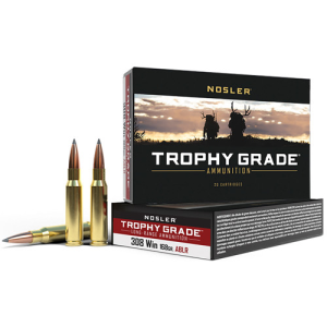 NOSLER 308 Win 168Gr ABLR 20rd