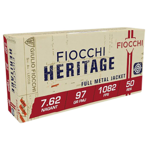 FIOCCHI 7.62 FMJ 1082FPS 97Gr 50rd