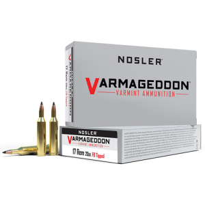 NOSLER 17 Rem 20Gr FB Tipped 20rd
