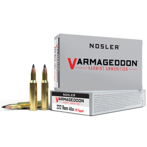 NOSLER 222 Rem 40Gr FB Tipped 20rd