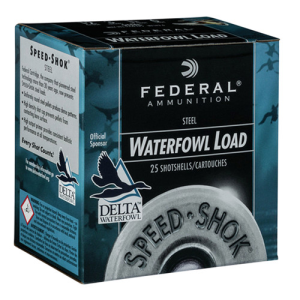 FEDERAL AMMO Speed-Shok Waterfowl 410 Gauge 3" 3/8oz #6 Steel Shotgun Ammunition | 25 Rounds