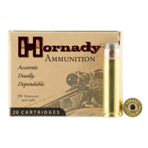 HORNADY Custom 500 S&W Mag 500 gr XTP Flat Point Ammunition | 20 Rounds