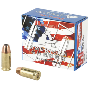 HORNADY American Gunner 45 ACP 185Gr XTP Brass Ammunition | 20 Rounds