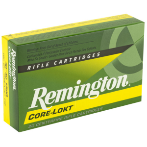 REMINGTON Core-Lokt 30-40 Krag 180gr Pointed Soft Point Ammunition | 20 Rounds