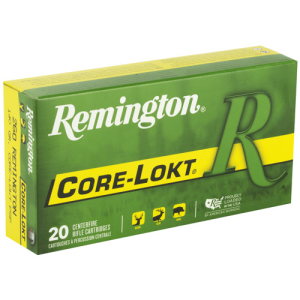REMINGTON Core-Lokt 260 Rem 140gr Pointed Soft Point Ammunition | 20 Rounds