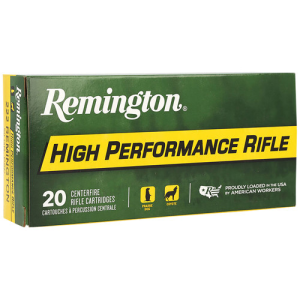 REMINGTON 222 Rem High Performance Rifle 50Gr PSP 20rd