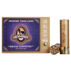 HEVI-SHOT 12Ga Dead Coyote T Shot 3" 1.5 Wgt 1300 FPS
