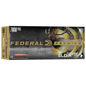 FEDERAL Premium 7mm PRC 175gr ELD-X Rifle Ammunition | 20 Rounds