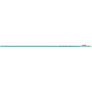 EASTON TECH Genesis 3" Diamond Vanes Aluminum Arrows - Teal | 6 Pack