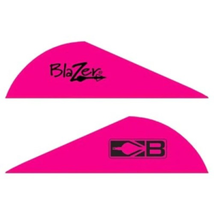 BOHNING Blazer Vanes - Hot Pink | 100 Pack