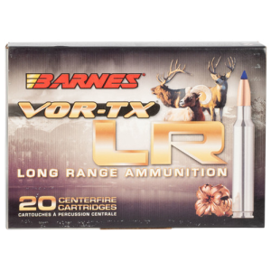 BARNES AMMO VOR-TX LR 375 RUM 270gr LRX Boat Tail Ammunition | 20 Rounds