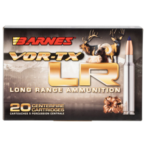 BARNES AMMO VOR-TX LR 7mm Rem Mag 139gr LRX Boat Tail Ammunition | 20 Rounds