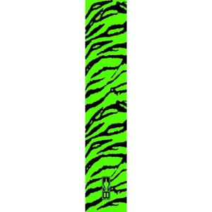 BOHNING Arrow Wraps 4" Neon Green Tiger Stripe | 13 Pack