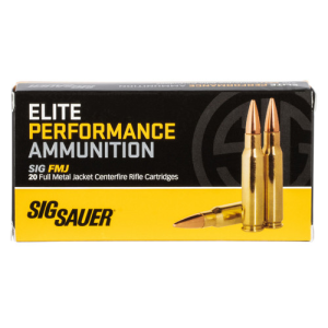 SIG SAUER 308 Win 150Gr Elite BALl FMJ 20rd Ammo