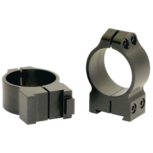 WARNE Fixed Ring 30mm Med Black CZ 550/557 Matte