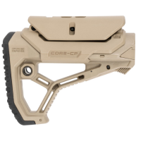 FAB DEFENSE GL-Core CP AR-15 Buttstock Adj Cheek Rest Tan