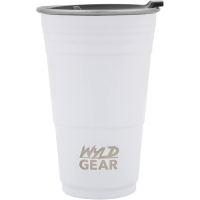 WYLD GEAR Party Cup 24 oz White