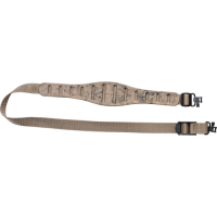 QUAKE HUNTING Claw Contour 2 Point Rifle Sling Sand Camo