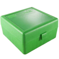 MTM RM-100 100 Round Ammo Box 22-250, 243, 308 Win, 220 Swift | Green