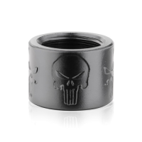 BACKUP TACTICAL Skull X Pistol Thread Protector Black 1/2 x 28 RH