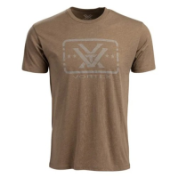 VORTEX Trigger Press Short Sleeve T-Shirt Coyote Heather