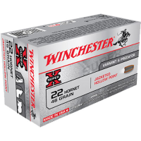 WINCHESTER AMMO 22 Hornet 46Gr JHP 50rd