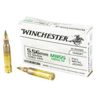 Winchester M855 Green Tip FMJ Ammo