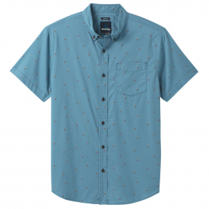 Prana Men's Broderick Short-Sleeve Slim Shirt - Size M