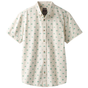 Prana Men's Broderick Woven Short-Sleeve Shirt - Size S