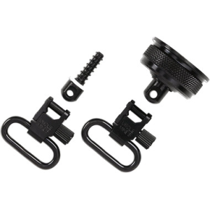 Uncle Mike's Quick Detach Swivels QD REM 870 12 Gauge Blued 1" Cap Set - 18012