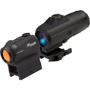 Sig Sauer SORJ53101 Romeo5 Red Dot Sight & Juliet3 3x Magnifier Combo Kit