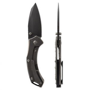 Toor Knives XT1 Charlie Folding Knife, Stealth